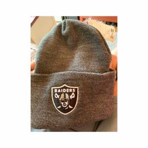Raiders beanie never worn
